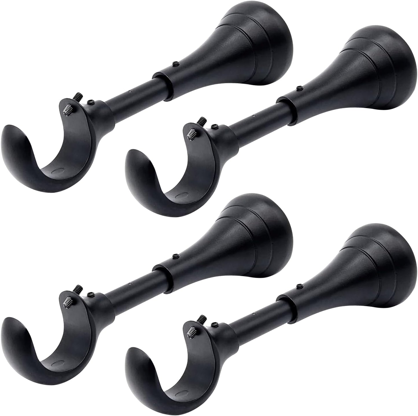 Heavy Duty Curtain Rod Brackets for Wall - Extra Long Holders