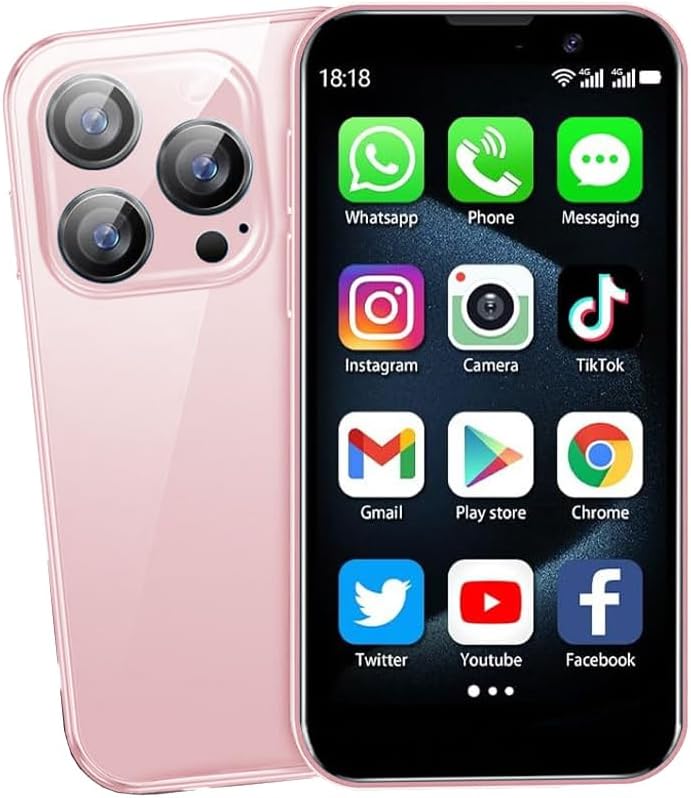 Mini Phone with 3.0 inch HD Touch Screen for Kids and Students