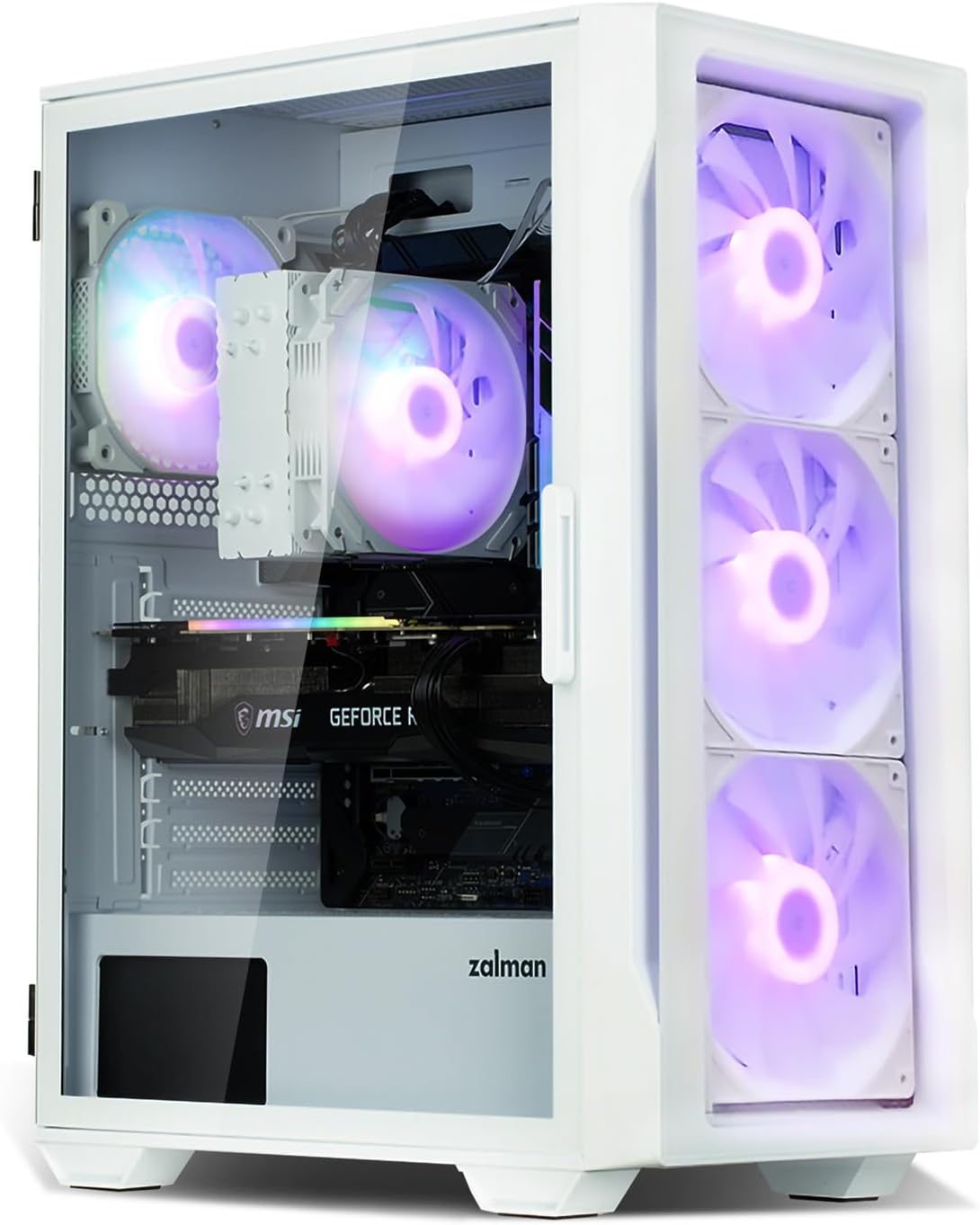 Zalman i3 ARGB Vision: Stylish ATX Mid Tower Gaming Case