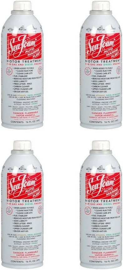 Sea Foam SF-16 Motor Treatment 4-PACK 16 oz. Cans for Engines