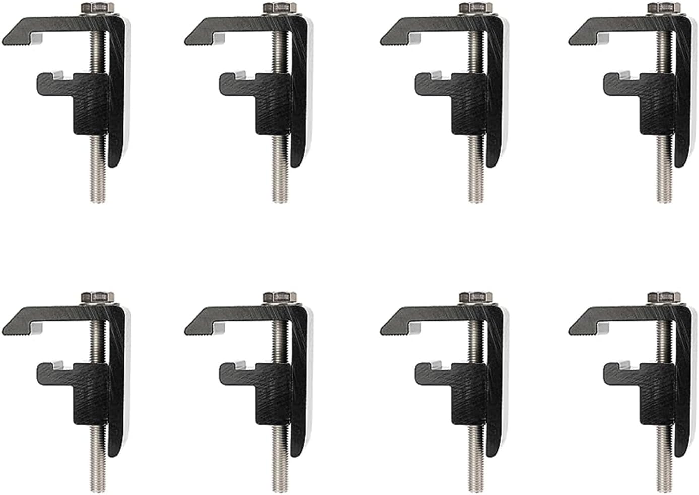Mounting Clamps for Truck Cap Camper Shell - 8 PCS Durable Set