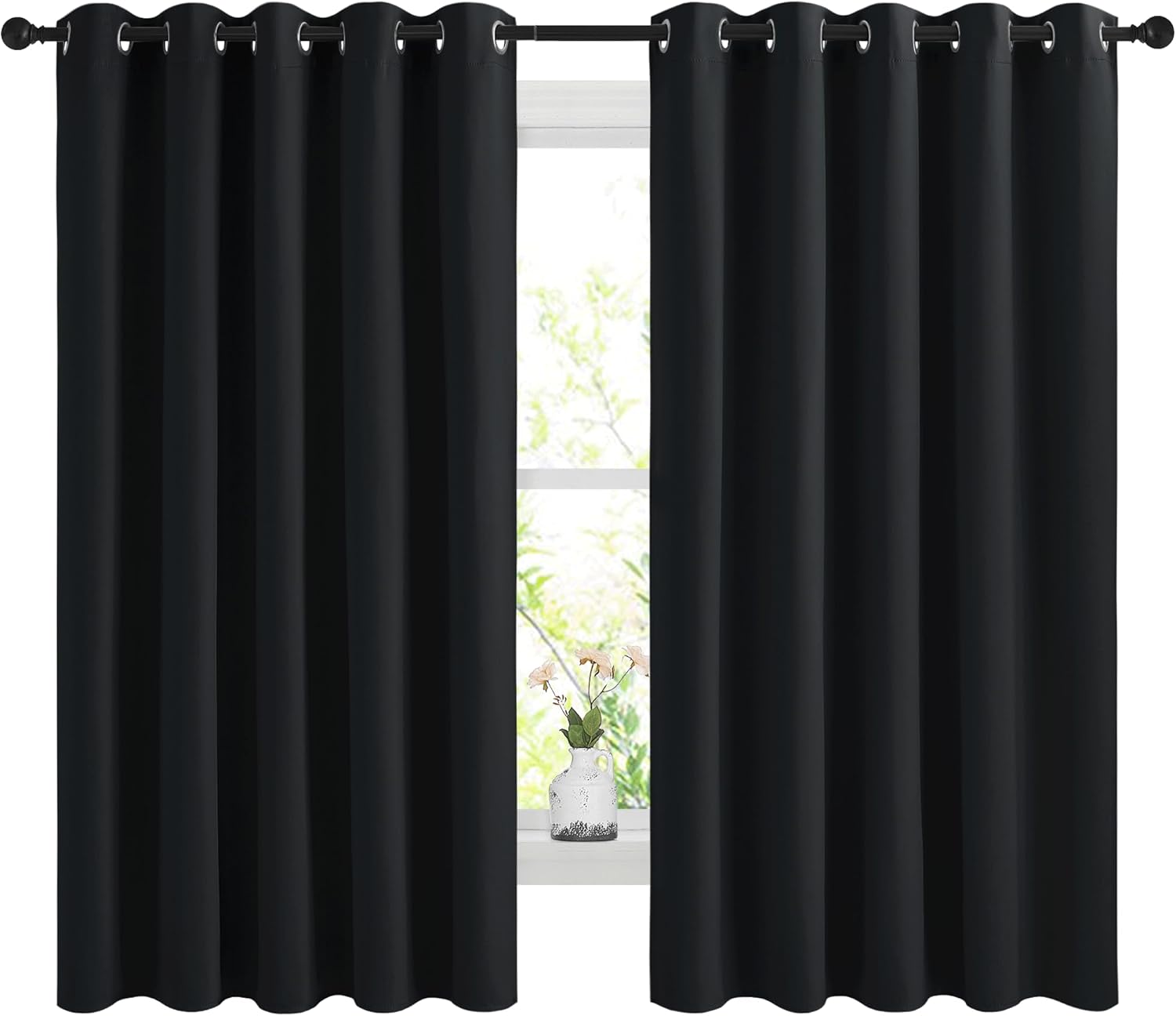 NICETOWN Blackout Curtains Panels for Bedroom, Elegant Design