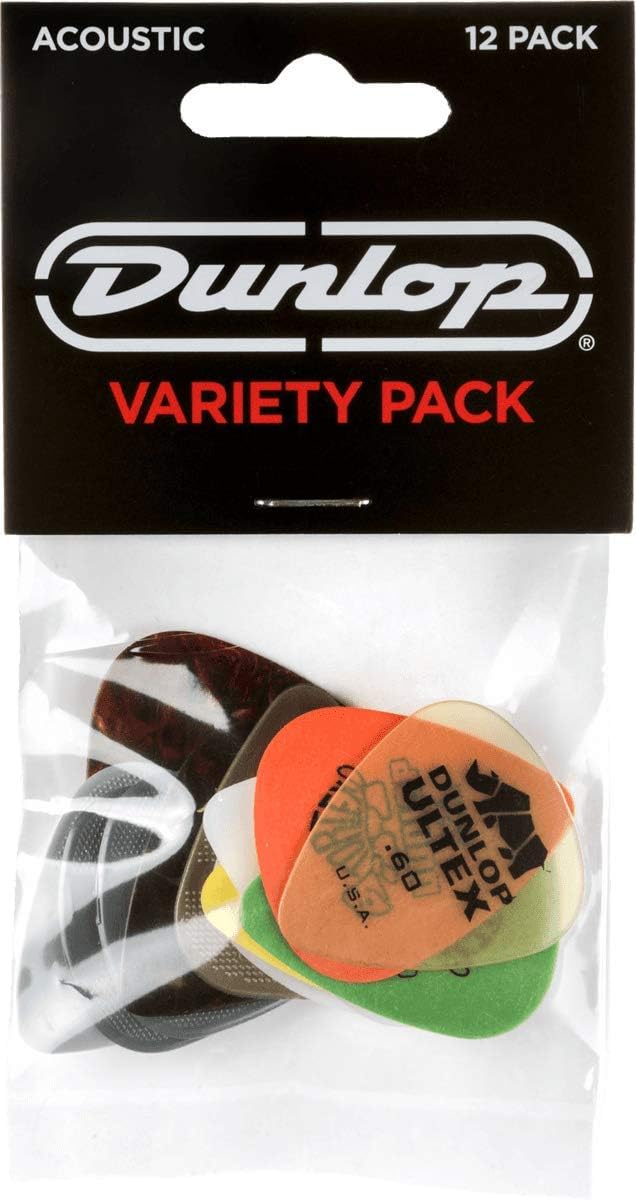 Dunlop Acoustic Guitar Picks Variety Pack