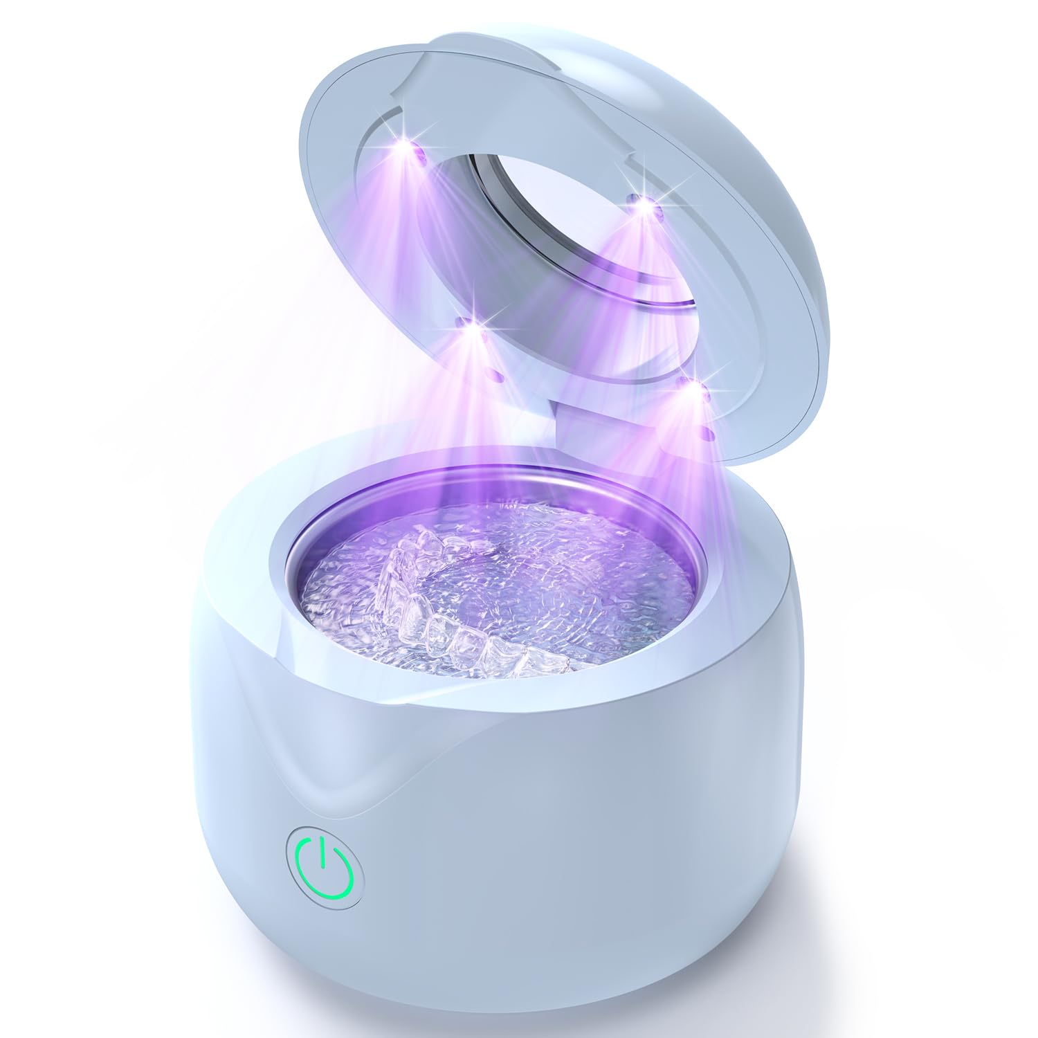 Ultrasonic Retainer Cleaner for Deep Cleaning Dental Appliances