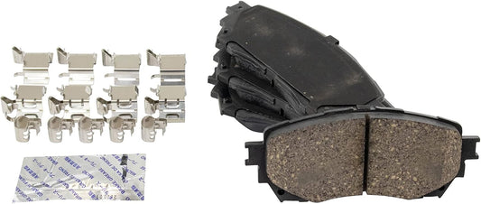 TRQ Front Brake Pads Ceramic for 2014-2020 Mazda 6