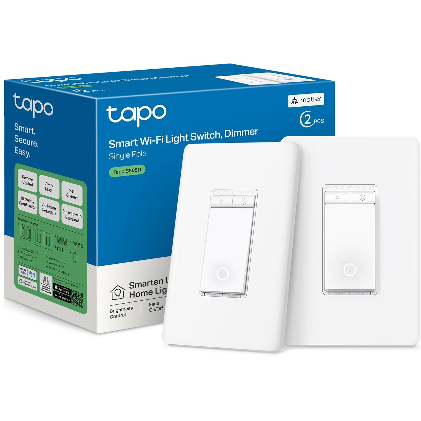 TP-Link Tapo Smart Dimmer Switch: Voice Control & Easy Install