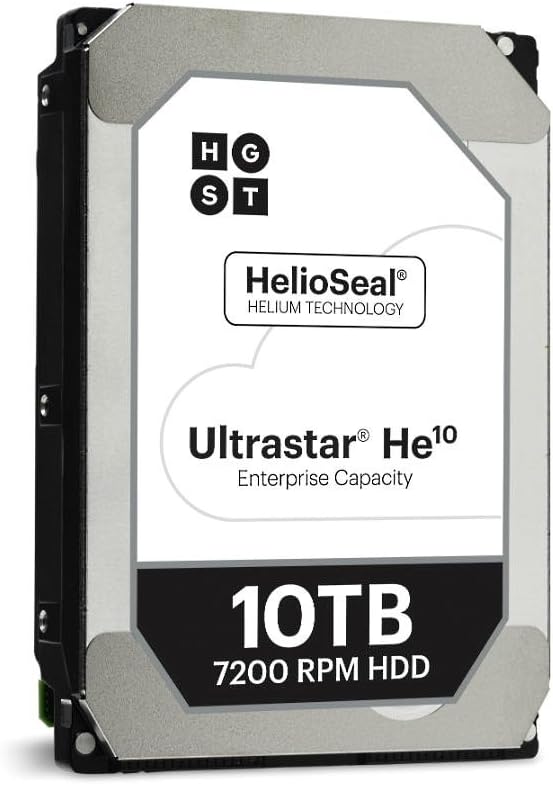 HGST Ultrastar He10 10TB SATA 6-Gbps 7.2K RPM Hard Drive