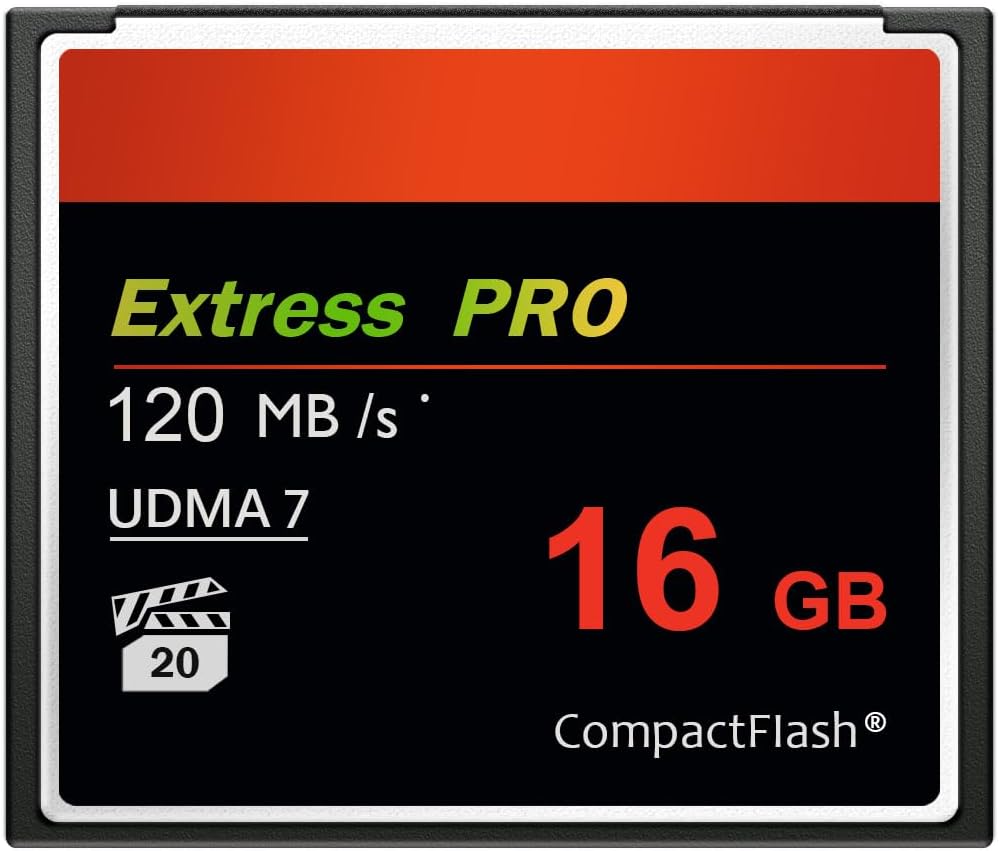 High-Speed Data Transfer: 16GB CompactFlash Memory Card - WQDMKE
