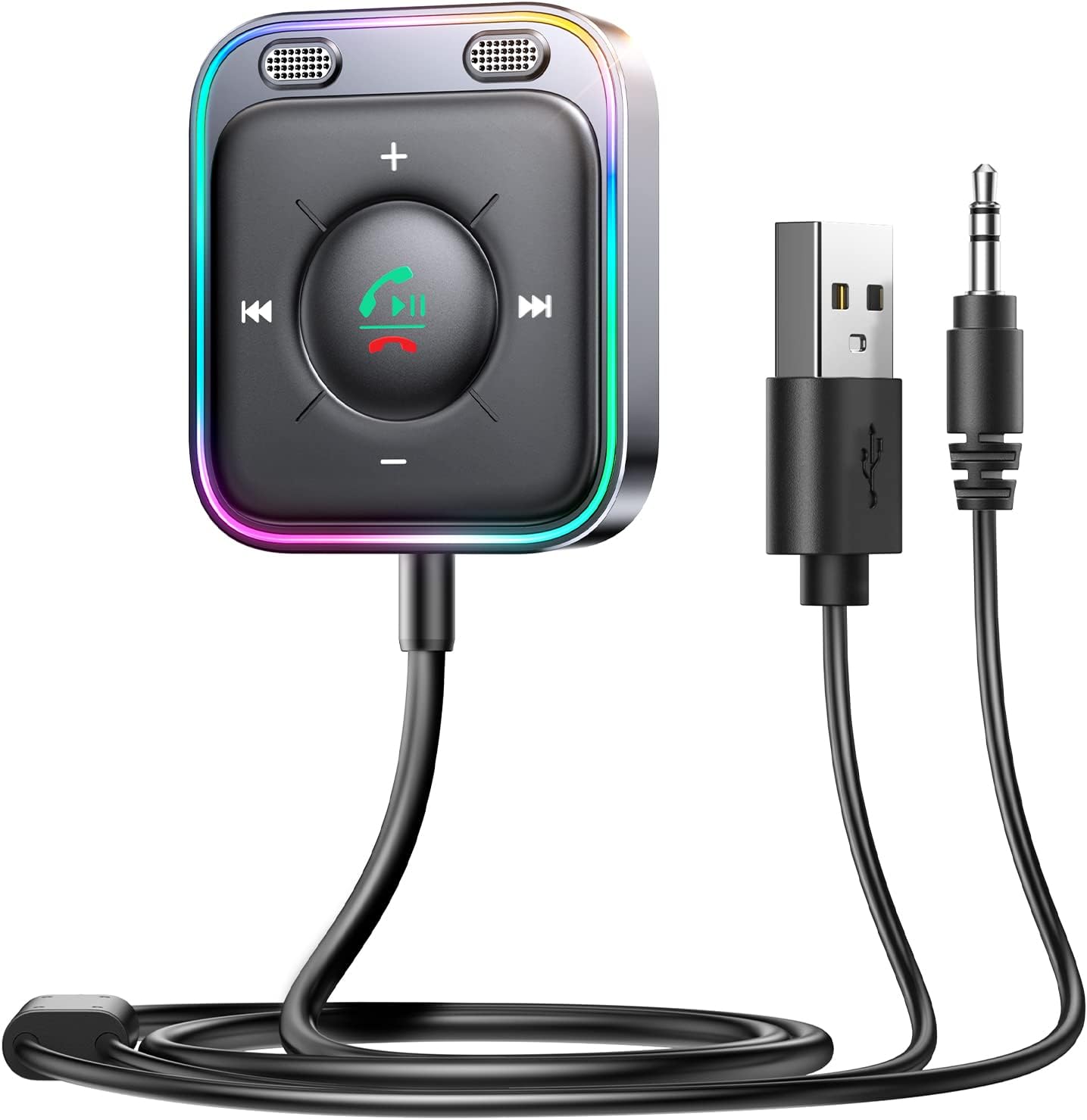 JOYROOM Bluetooth Car Adapter: Enhance Calls & Music