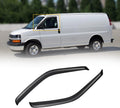 Window Visors for Chevrolet Express GMC Savana 1996-2025 - Rain Guards