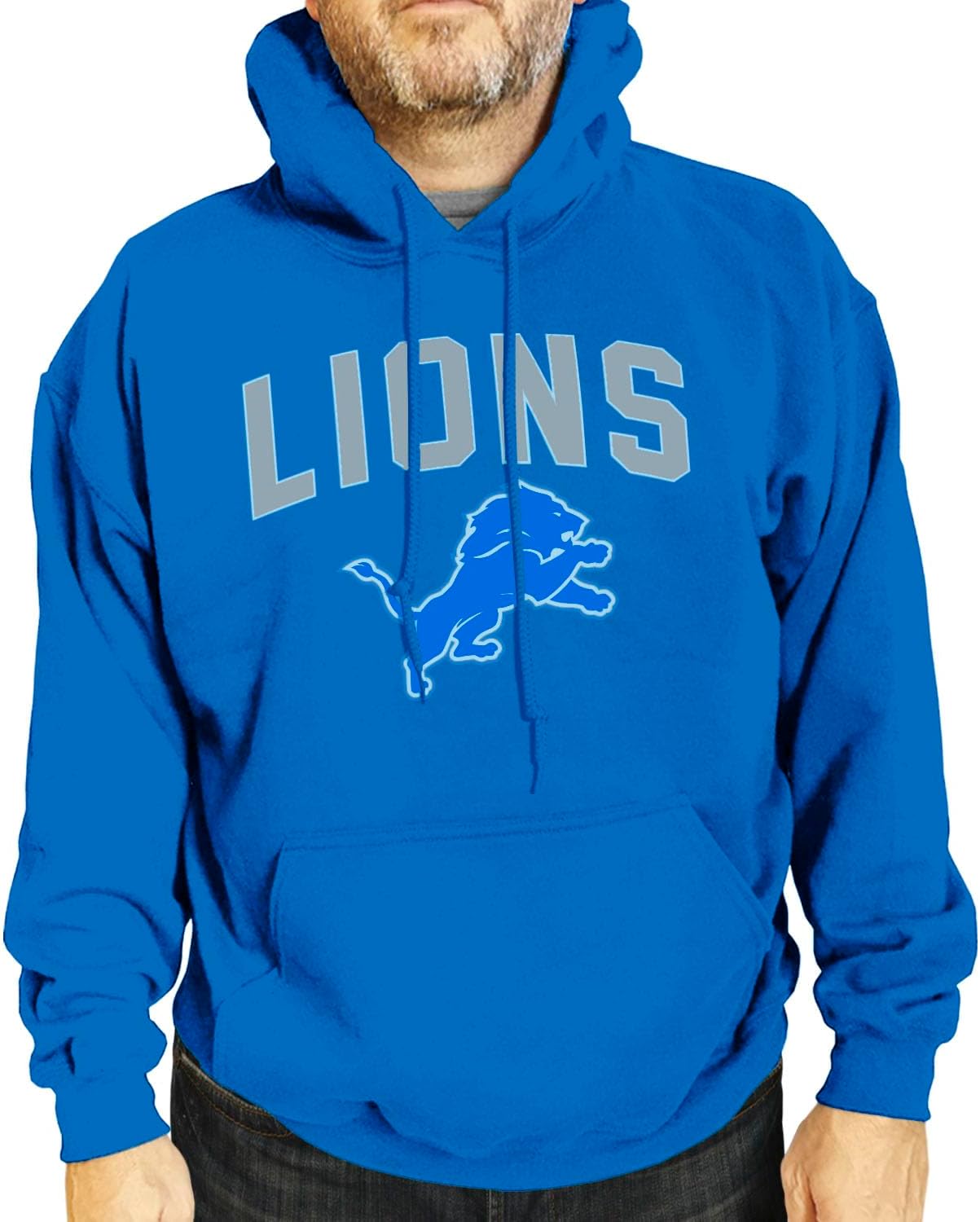 Detroit Lions Hoodie - NFL Home Team Pullover Sweatshirt
