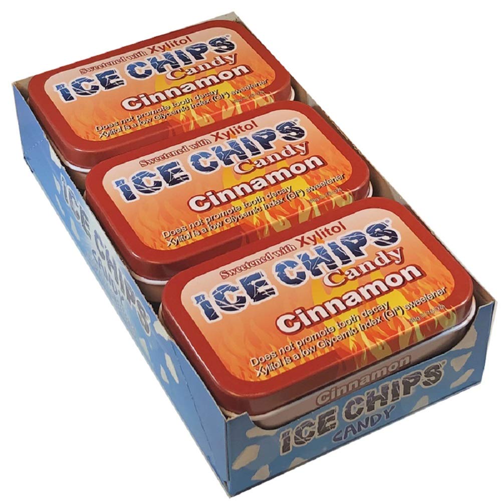 ICE CHIPS Xylitol Candy Tins - Naturally Sweetened Treats