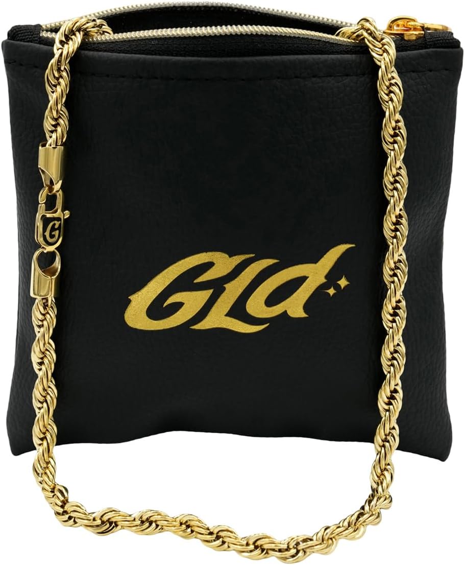 GLD Rope Chain - Gold-Plated Necklace with Snatch-Proof Clasp