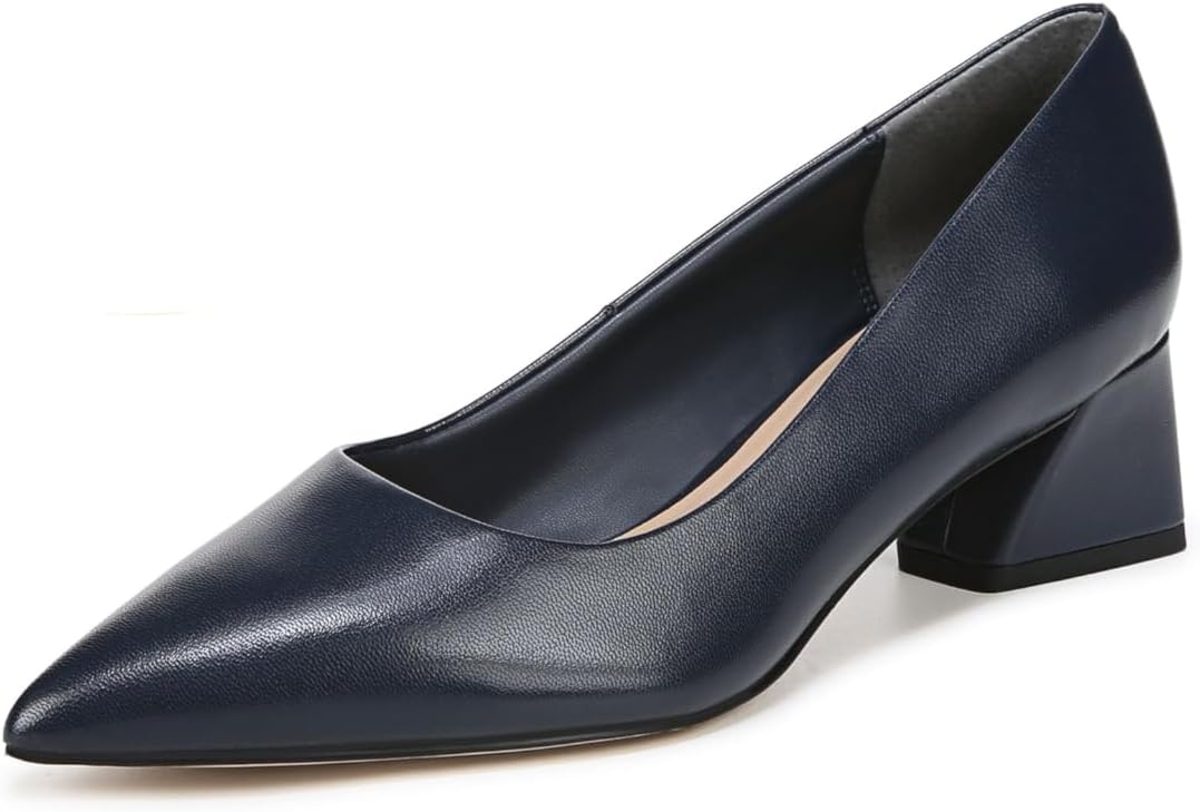 Franco Sarto Womens Racer Pointed Toe Block Heel Pump Review