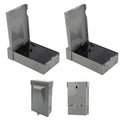 30 Amp Fuse Disconnect Outdoor Metal Box 2-Pack - Waterproof Pull-Out