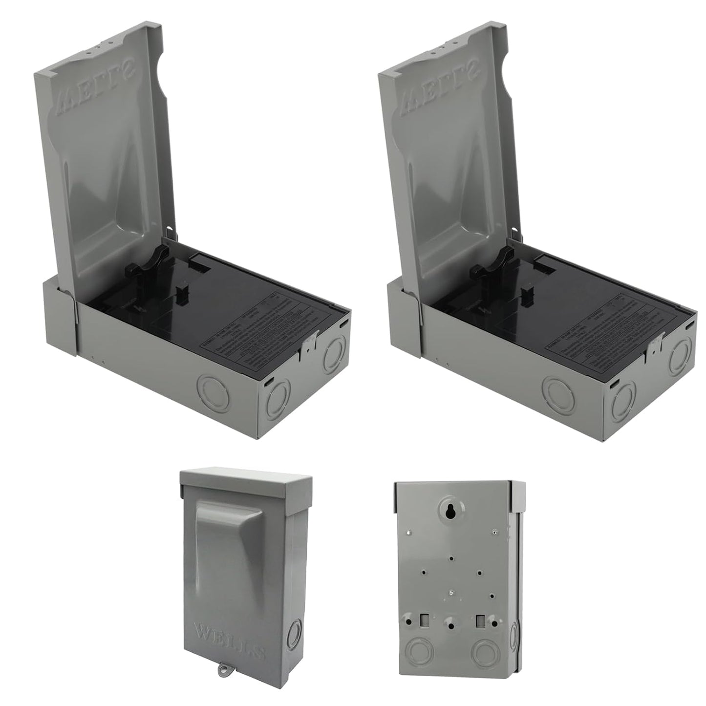 Wells 2 Pack 30 Amp Fuse Disconnect for Outdoor AC Units