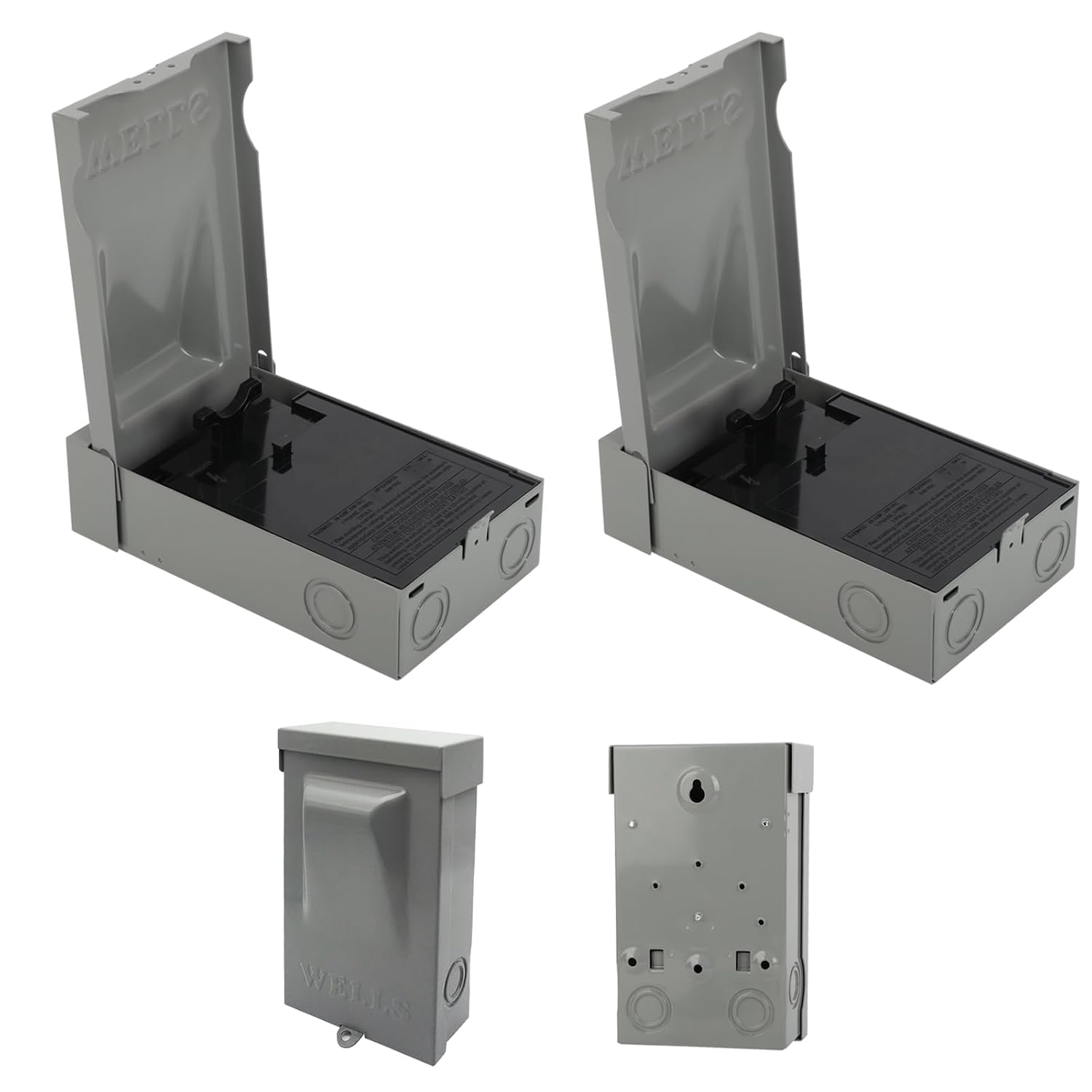 Wells 2 Pack 30 Amp Fuse Disconnect for Outdoor AC Units