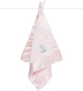 Little Giraffe Baby Blanket - Soft Satin Trimmed Stroller Blanket