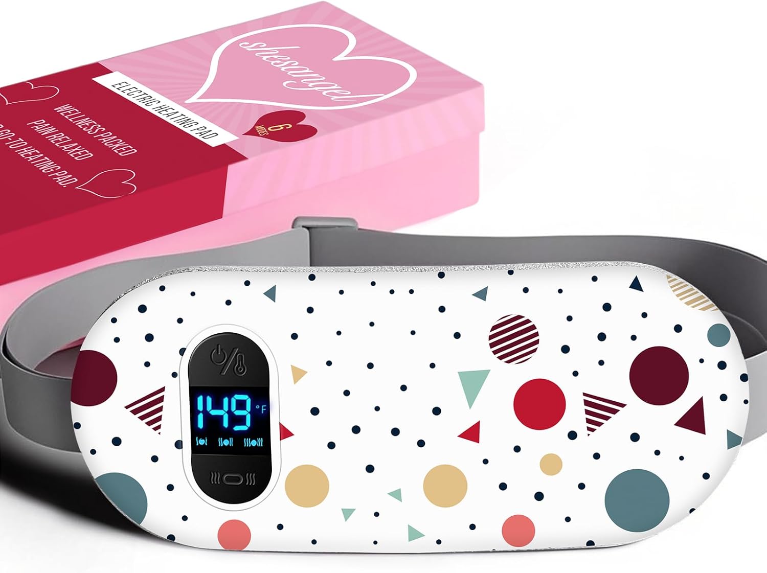Portable Heating Pad for Period Cramps: Unique Design & Fast Relief
