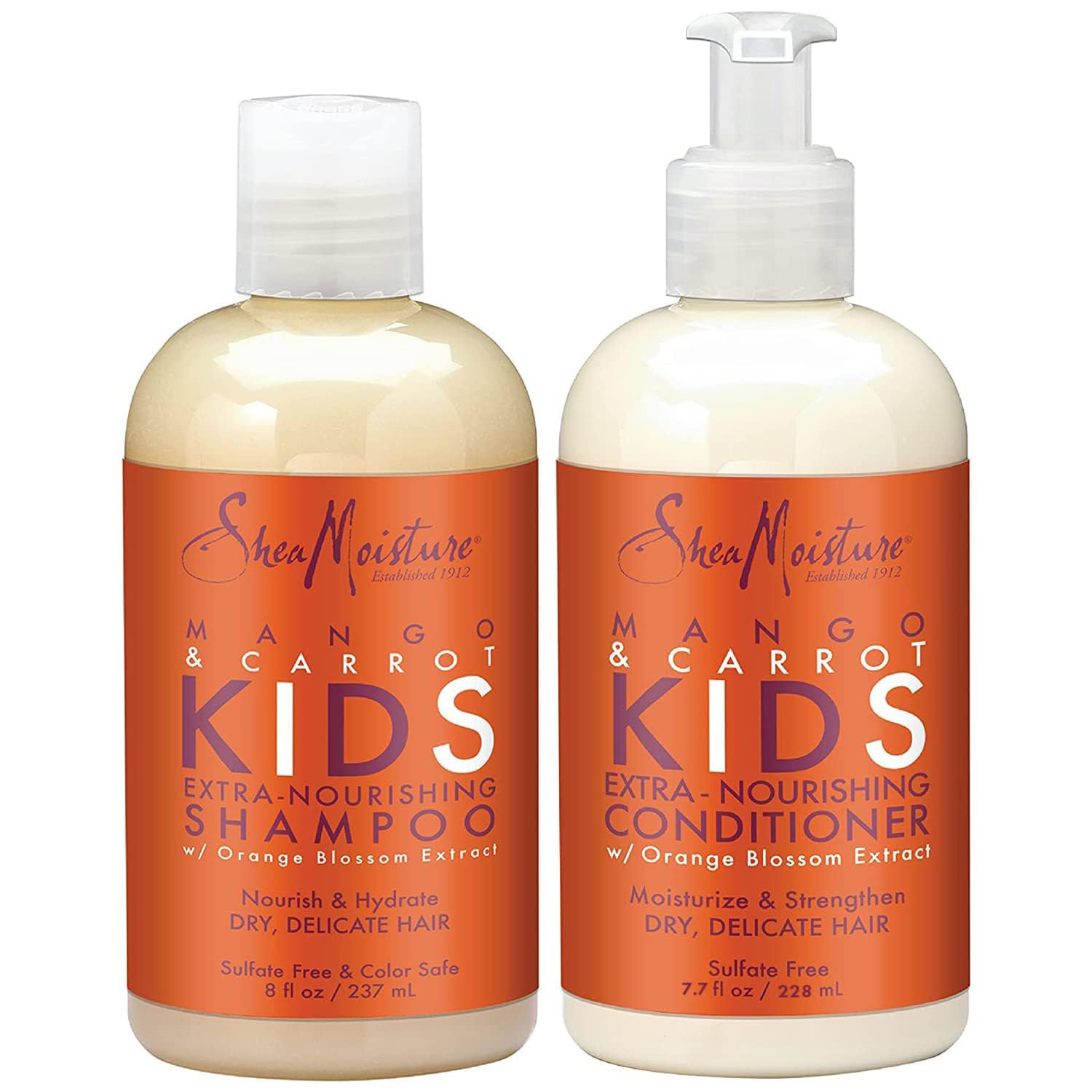 SheaMoisture Kids Nourishing Mango Carrot Duo