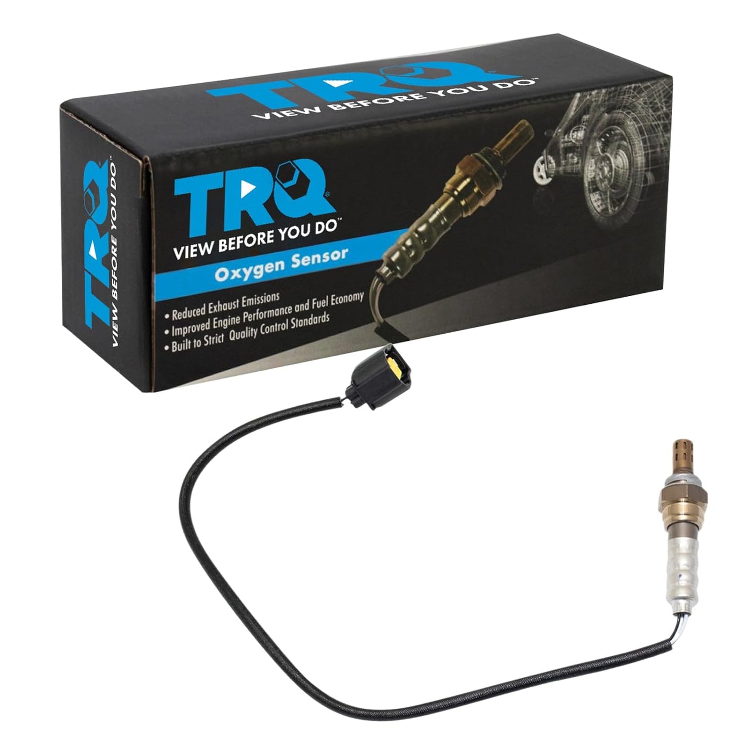TRQ Engine Exhaust O2 Oxygen Sensor for Chrysler Dodge Jeep Ram