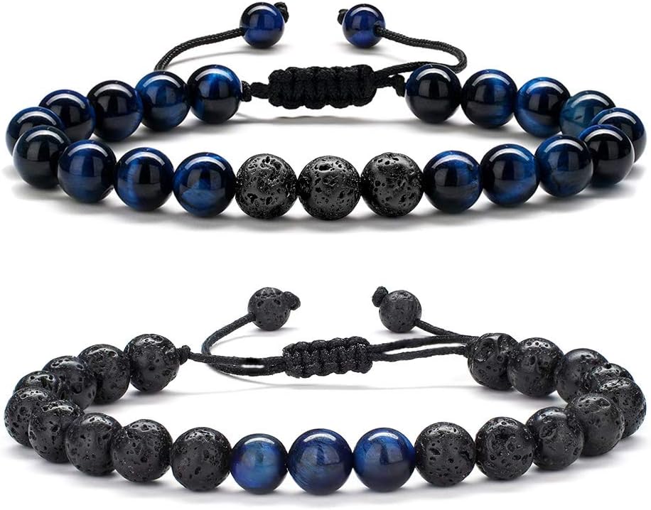 M MOOHAM Natural Stone Bracelets - Energize Your Style!
