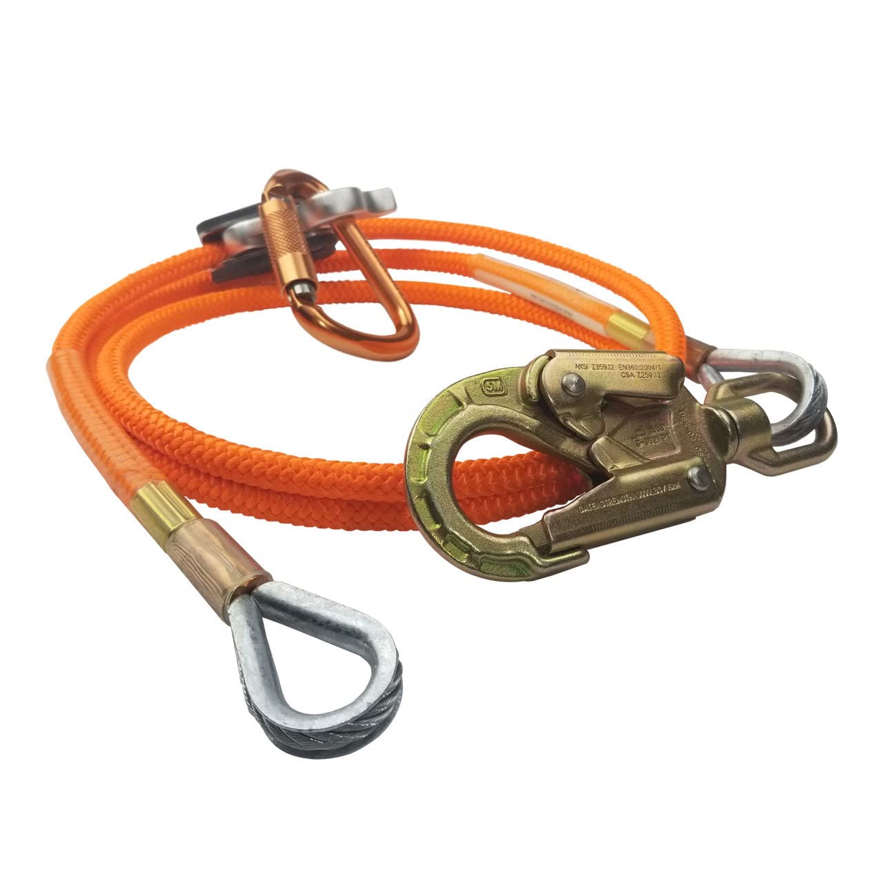 Cut-Resistant Steel Core Flipline Kit - Superior Fall Protection