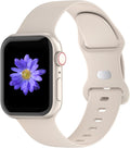 Sport Bands Compatible with Apple Watch 38mm-46mm - Soft Silicone
