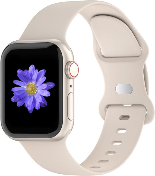 Soft Silicone Sport Bands for Apple Watch - Comfort & Style!