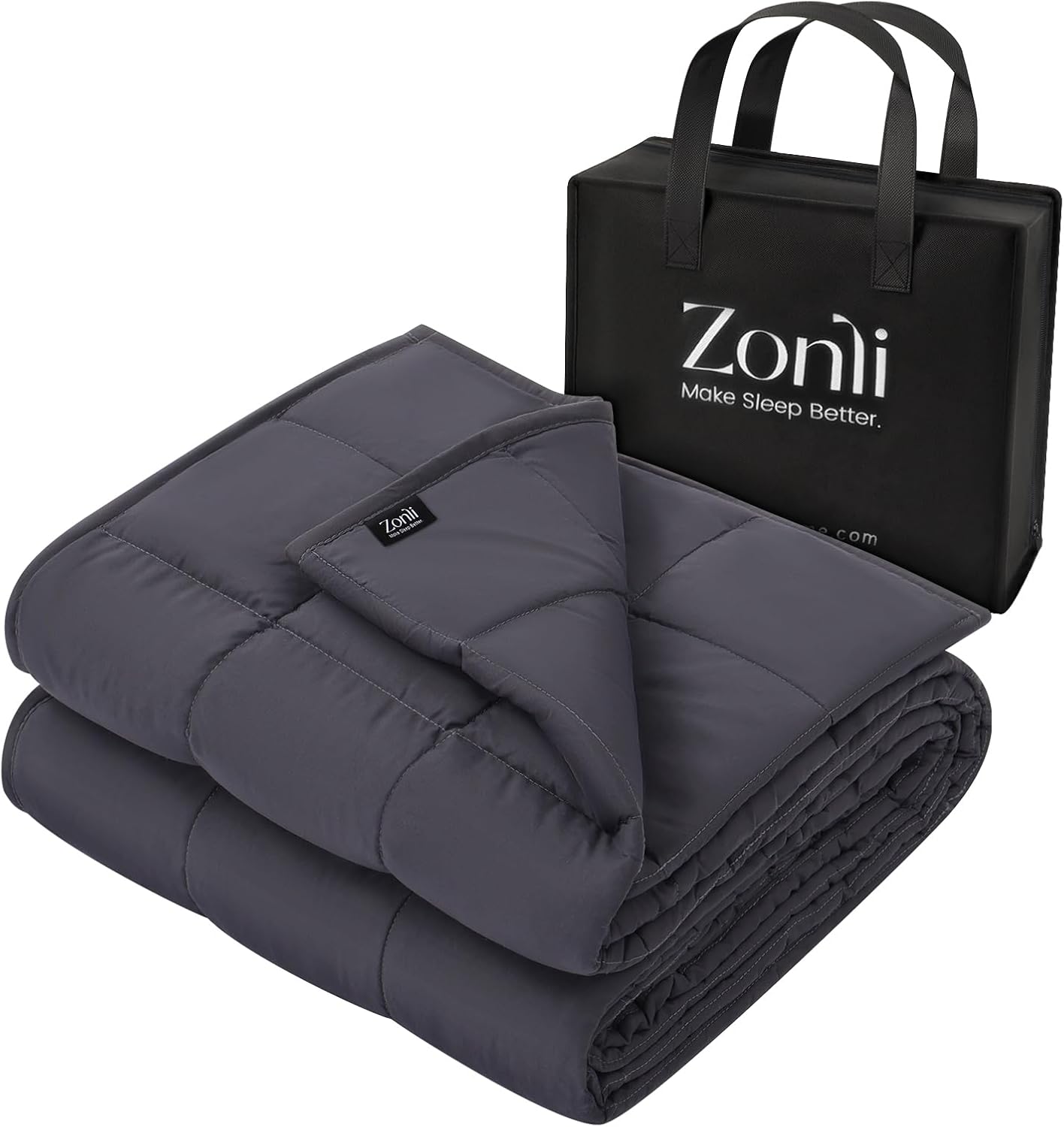 ZonLi Weighted Blanket for Adults - Cooling Heavy Blanket