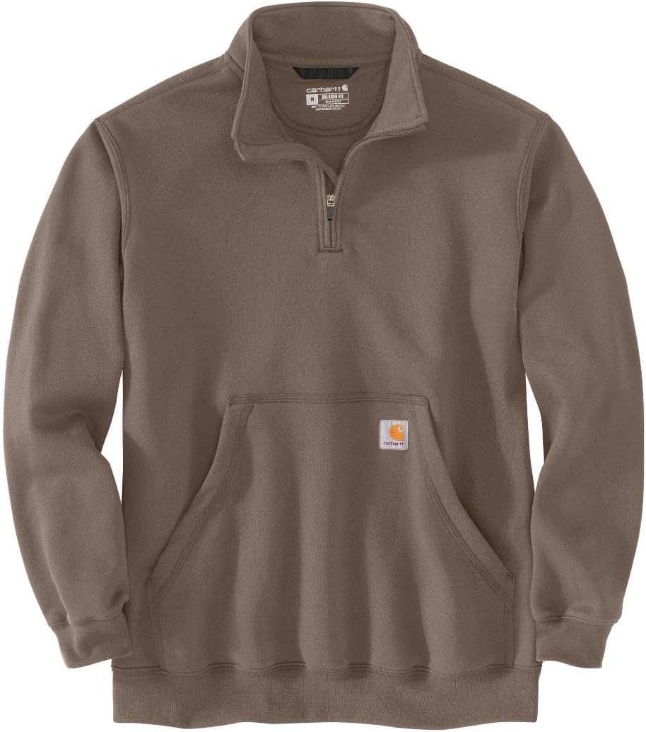 Carhartt Men's 105294 Loose Fit Midweight Quarter Zip Sweatshirt