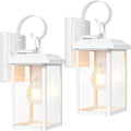 BesLowe 2-Pack Outdoor Wall Light Fixtures for Modern Homes