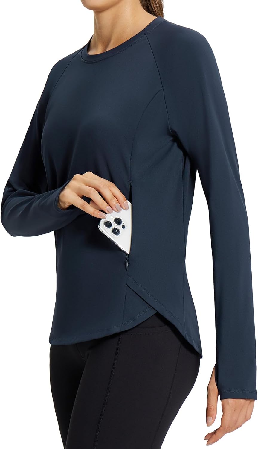 baleaf Women's Thermal Tops for Cold Weather Running Gear