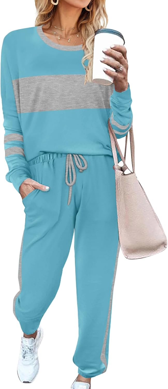Aloodor Sweatsuit for Women - Cozy 2 Piece Outfits Set