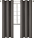 Blackout Curtains for Bedroom - Thermal Grommet Panels, Set of 2 (42 x