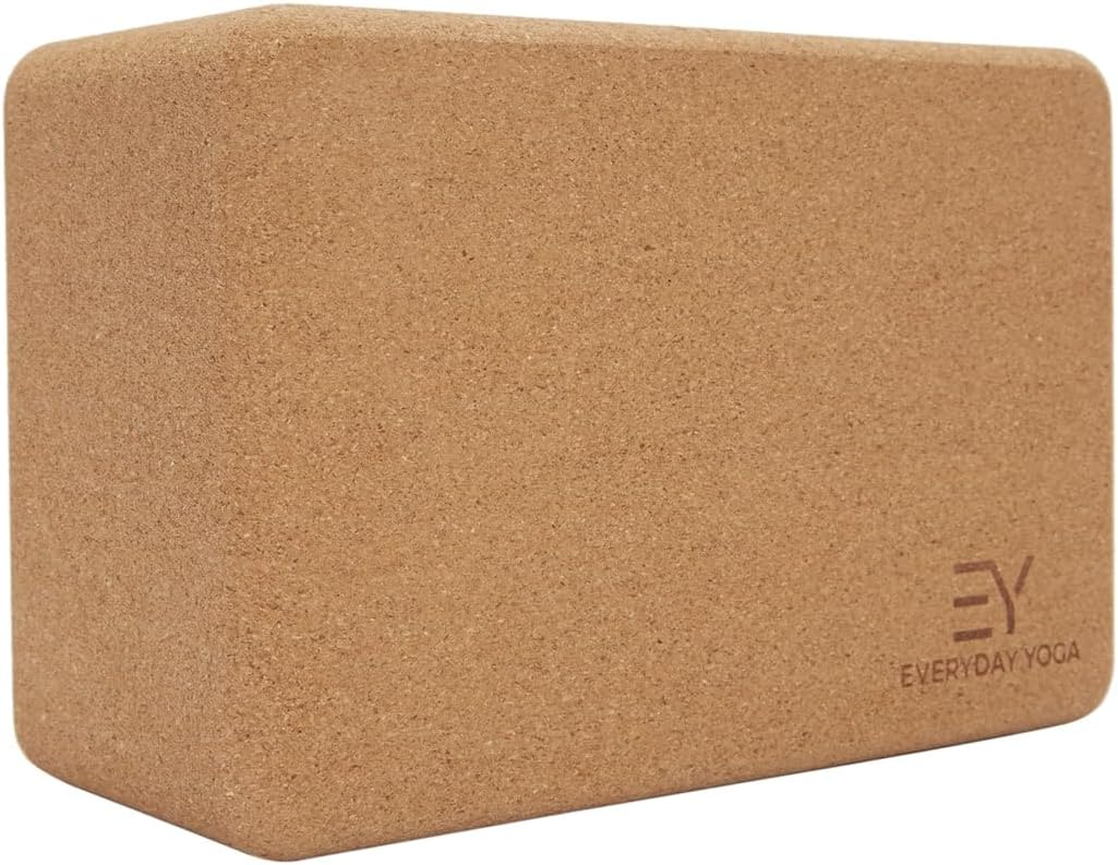 Enhance Yoga Practice: Cork Wood Yoga Block