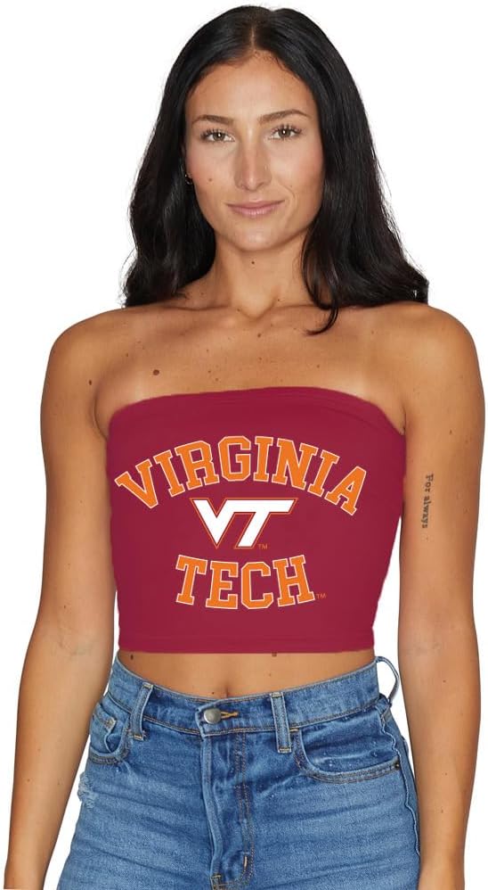 Lojobands Women's Tailgate Outfit College Game Day Tube Top