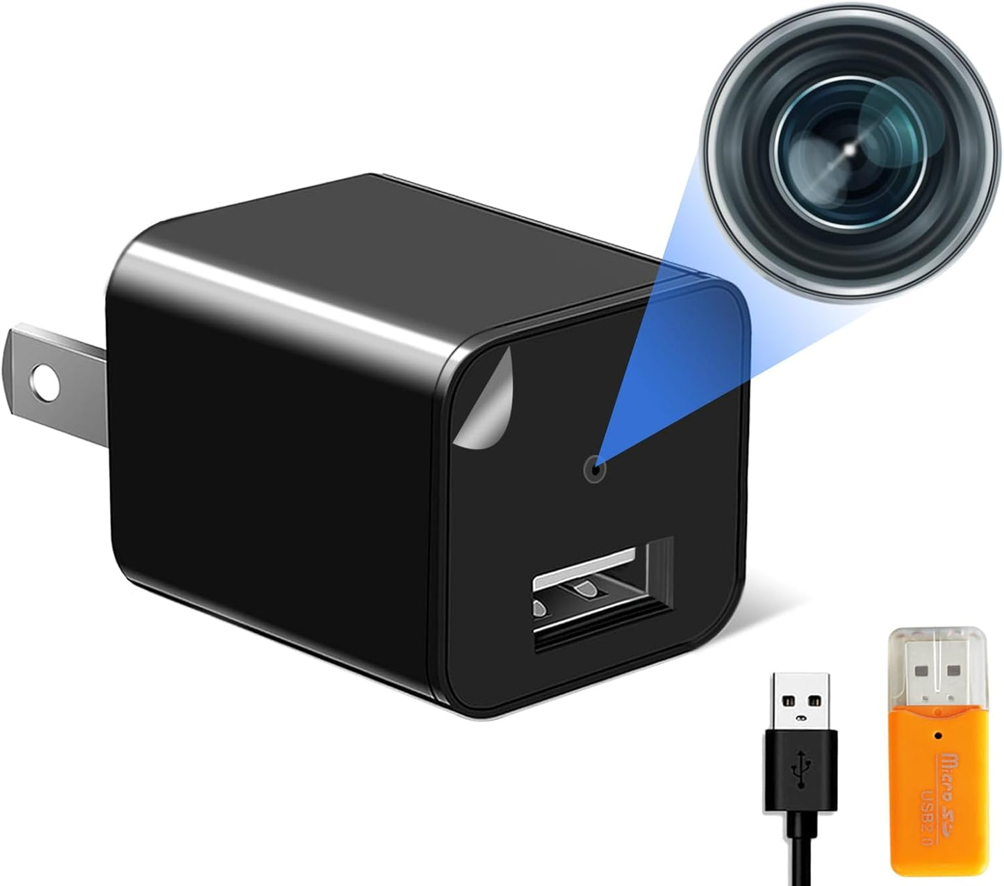 1080P HD Indoor Security Camera: Remote Monitoring
