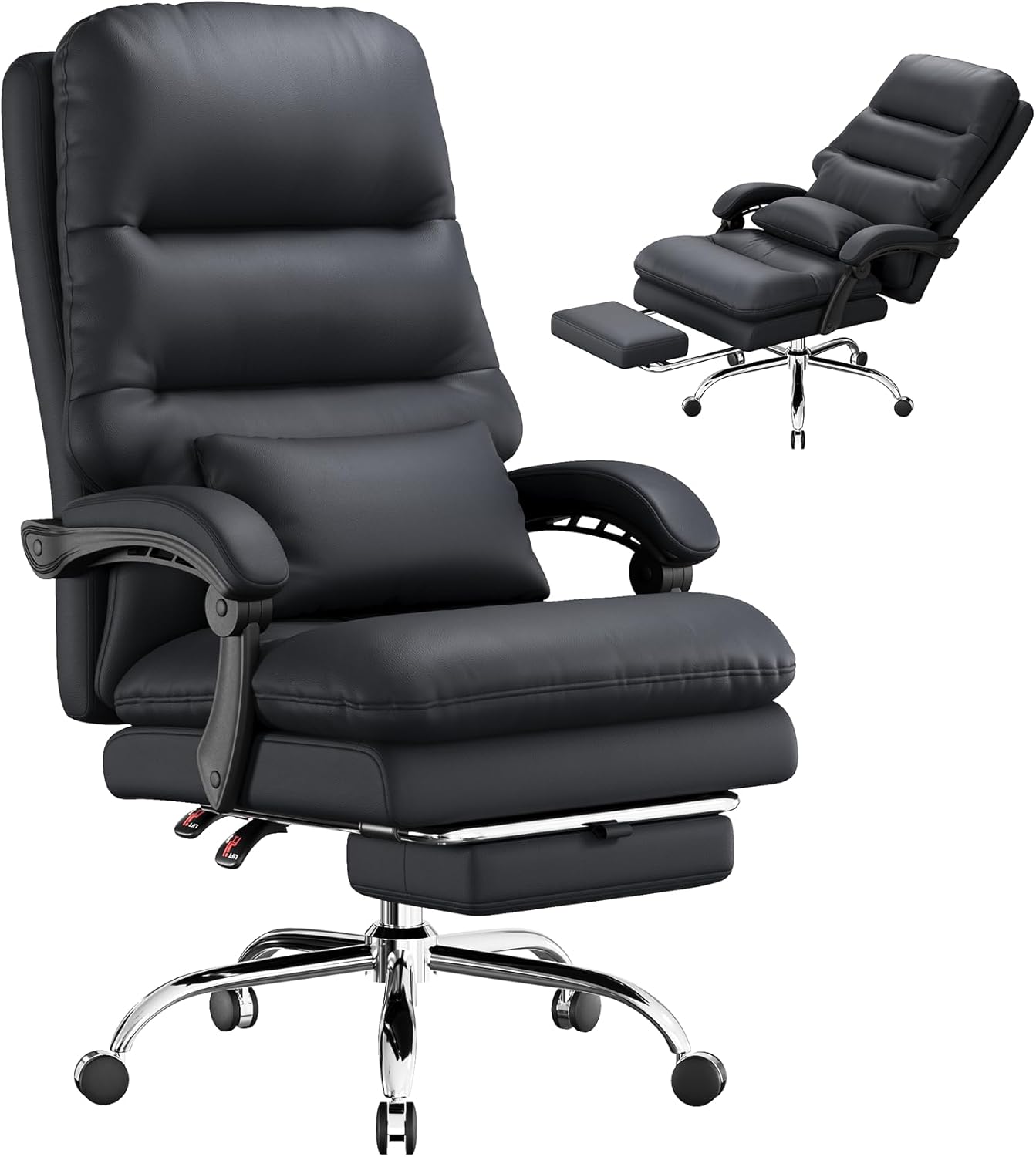 400LBS Ergonomic Executive Office Chair with Foot Rest - Ylzyxal