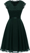 Stylish V Neck Lace Dress for Bridesmaids by Dressystar