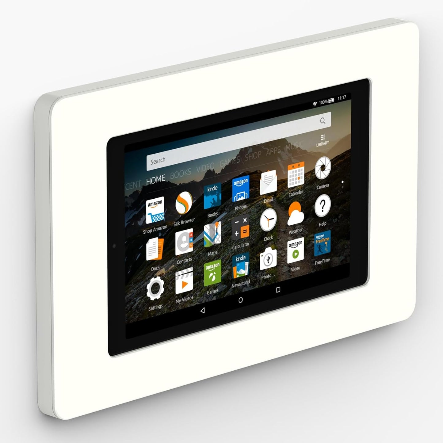 VidaMount On-Wall Tablet Mount for Fire HD8 - Easy Installation