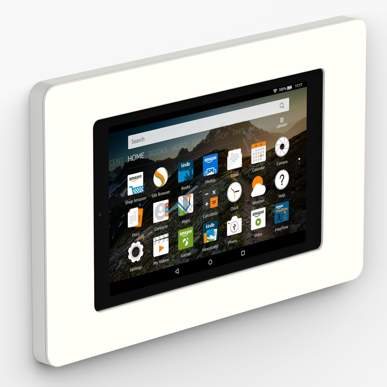 VidaMount On-Wall Tablet Mount for Fire HD8 - Easy Installation