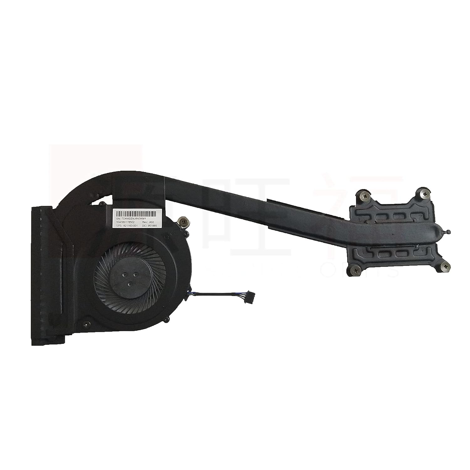 Replacement for HP EliteBook 745 840 848 G3 G4 Heatsink Fan
