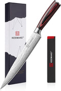KEEMAKE 8 in Carving Knife - Ultra Sharp Slicing Knife for Meat