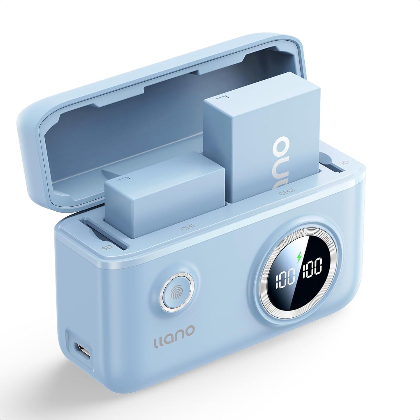 llano NP-W126S Batteries and Fast Charger for Fujifilm Cameras