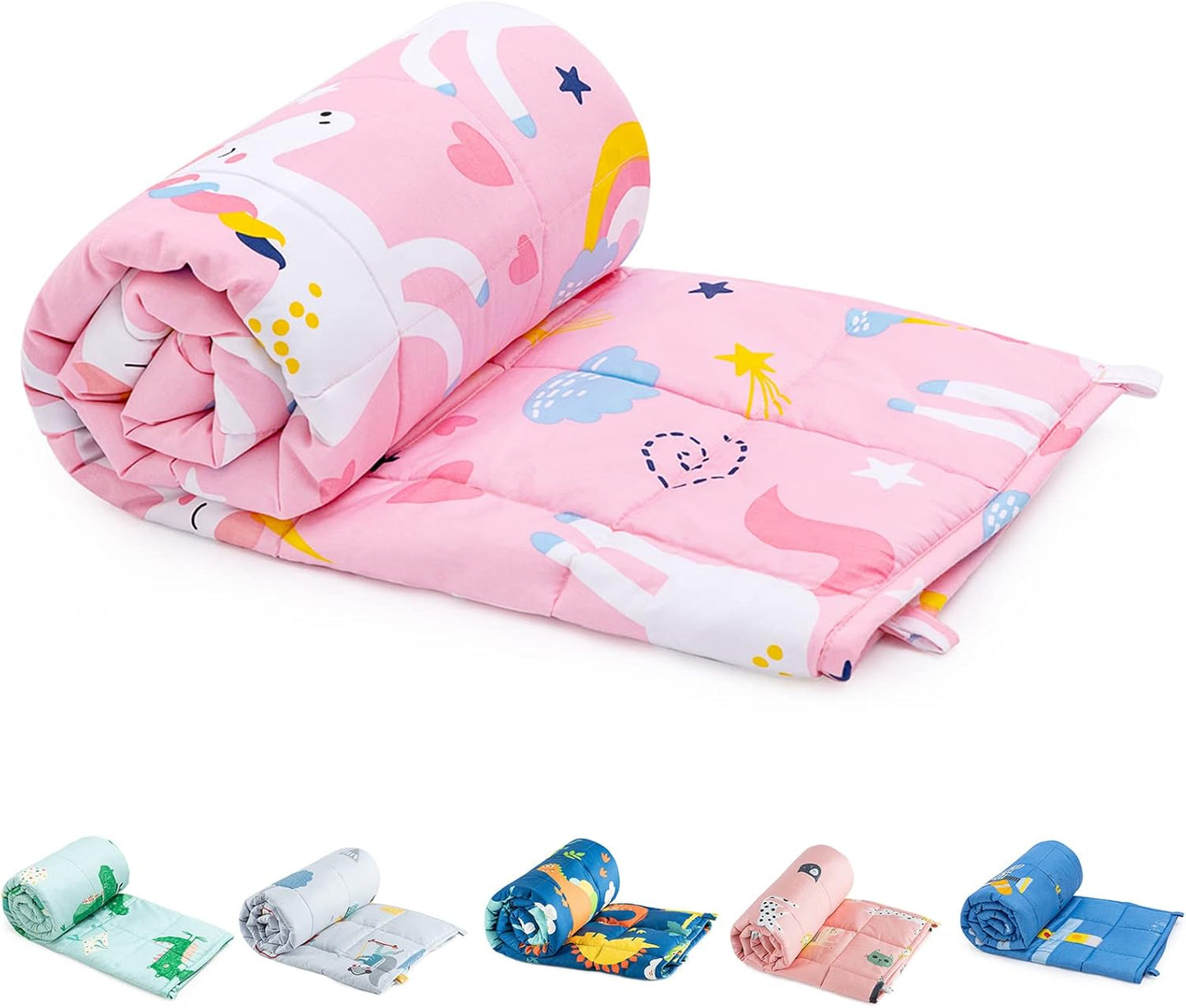 Sivio Weighted Blanket - Soft Cotton 7 lbs for Cozy Comfort