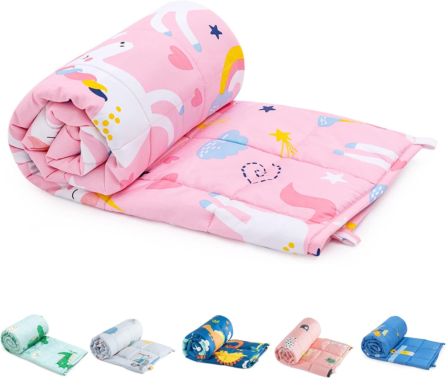 Sivio Weighted Blanket - Soft Cotton 7 lbs for Cozy Comfort