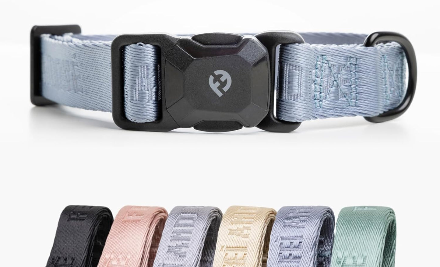 MagEase Dog Collar with Patented Magnetic Buckles for Comfort