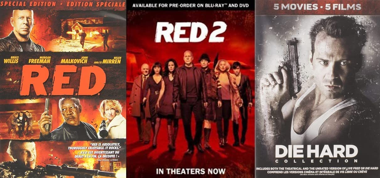 Bruce Willis 7-Movie Collection: Die Hard & R.E.D. Special Edition