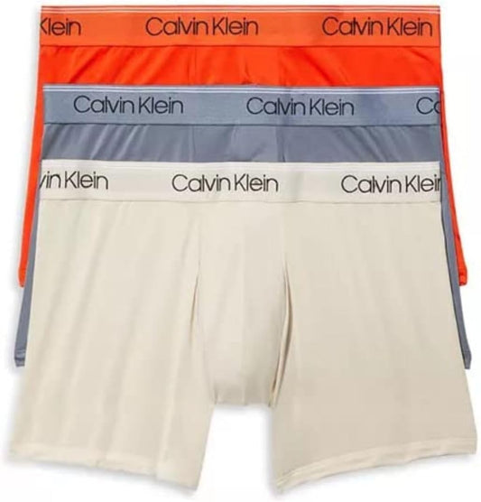 Calvin Klein Men's Micro Stretch Boxer Briefs 3-Pack for Comfort